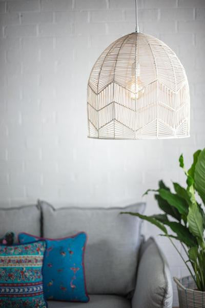 Milly and eugene clearance lace rattan pendant